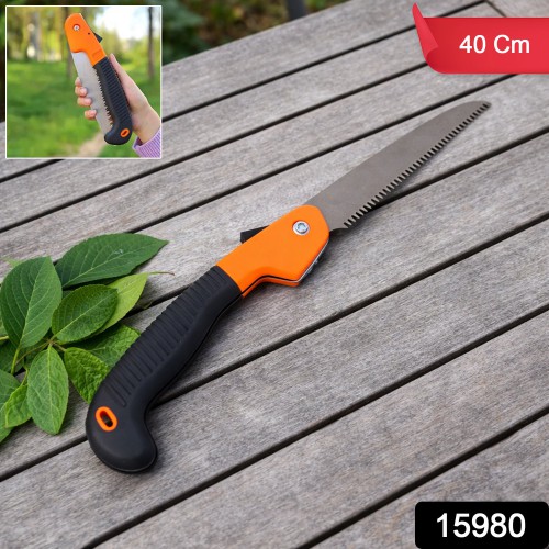 Folding Garden Hand Saw – Heavy Duty with Ergonomic Grip 40 cm