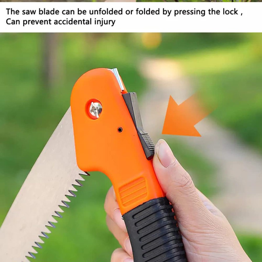 Folding Garden Hand Saw – Heavy Duty with Ergonomic Grip 40 cm