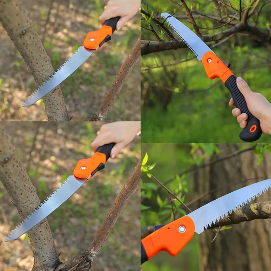 Folding Garden Hand Saw – Heavy Duty with Ergonomic Grip 40 cm