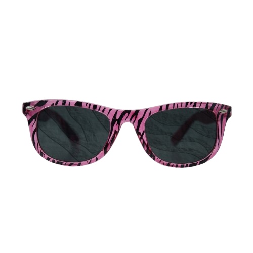 Animal Print Wayfarer Sunglass