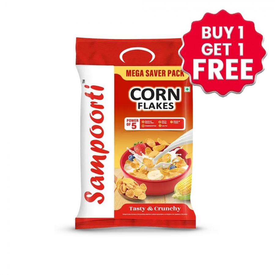 Sampoorti Corn Flakes (Buy 1 Get 1 Free)