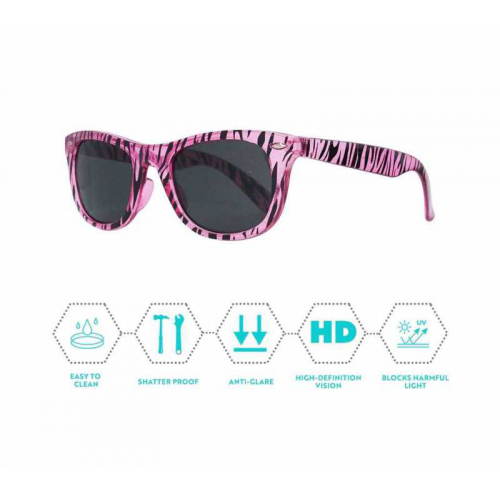 Animal Print Wayfarer Sunglass