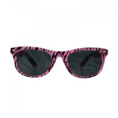 Animal Print Wayfarer Sunglass