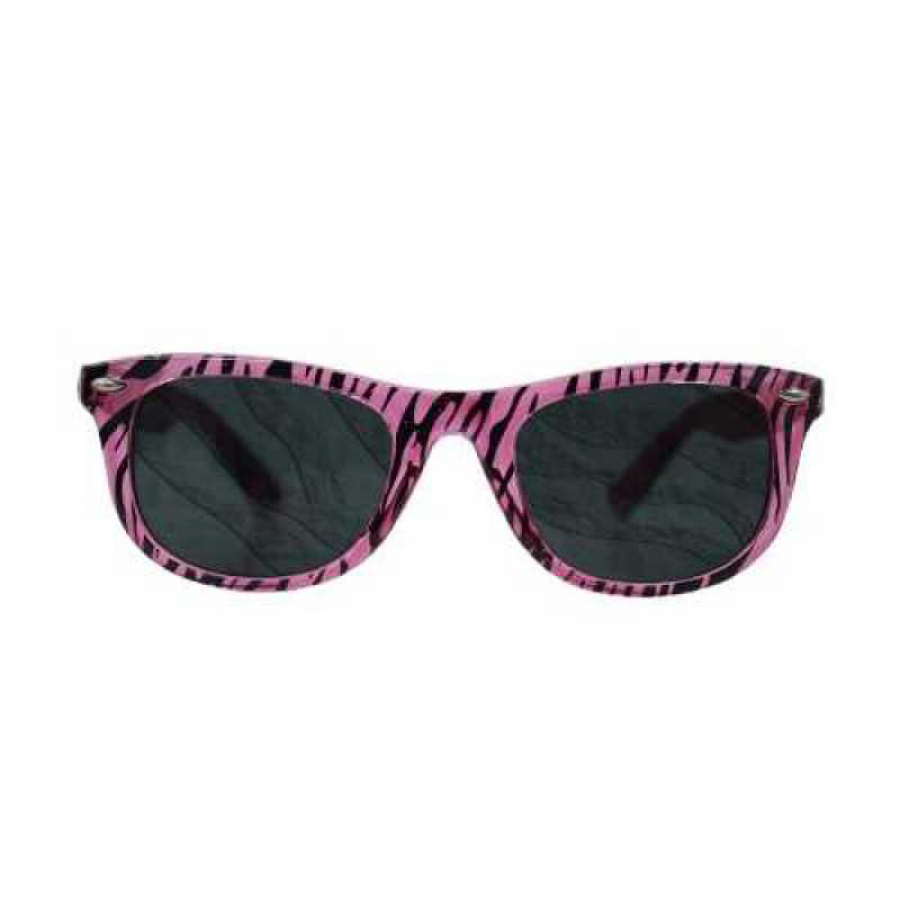 Animal Print Wayfarer Sunglass