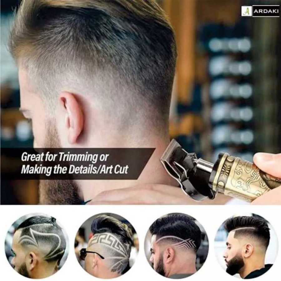 Buddha Beard Trimmer, Professional Hair Clipper, Adjustable Blade, Body Shaver & Trimmer Metal Body