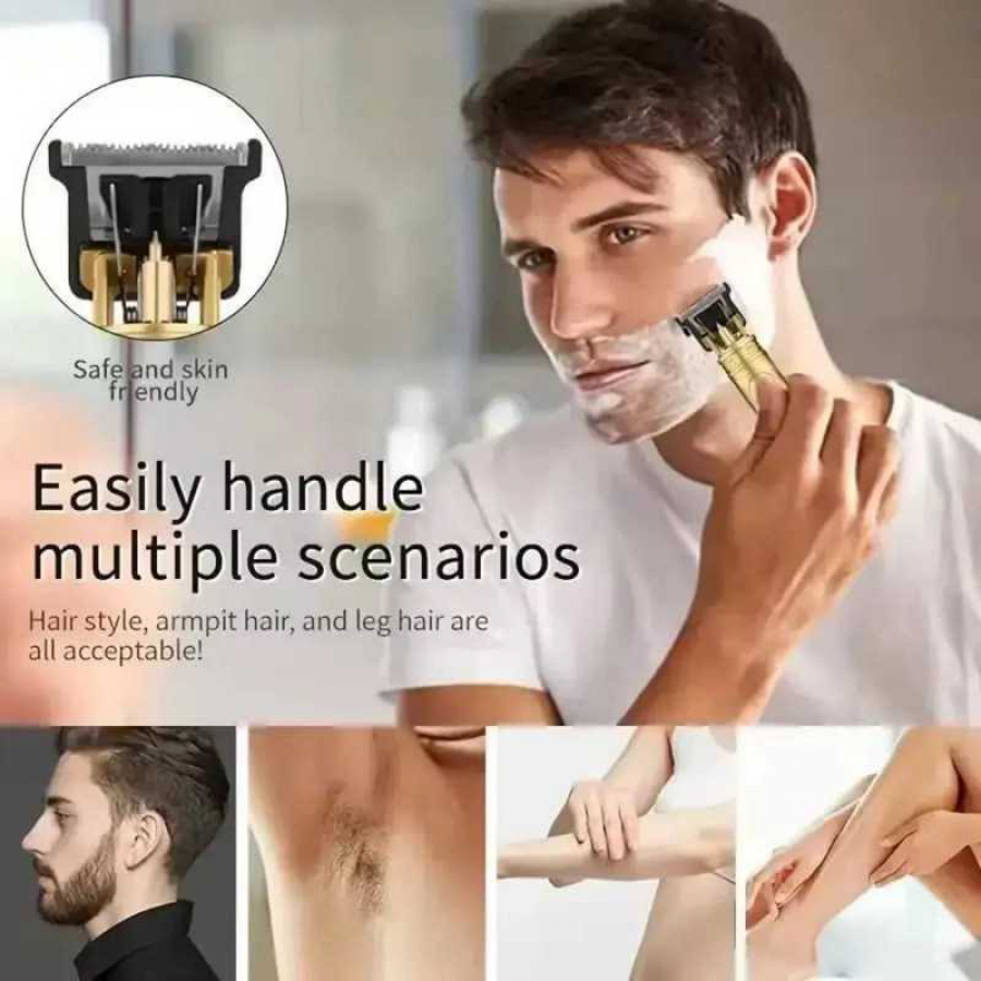 Buddha Beard Trimmer, Professional Hair Clipper, Adjustable Blade, Body Shaver & Trimmer Plastic Body