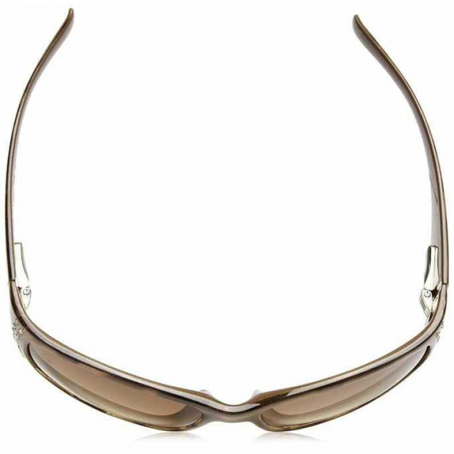 Foster Grant Gradient Rectangular Brown Sunglass