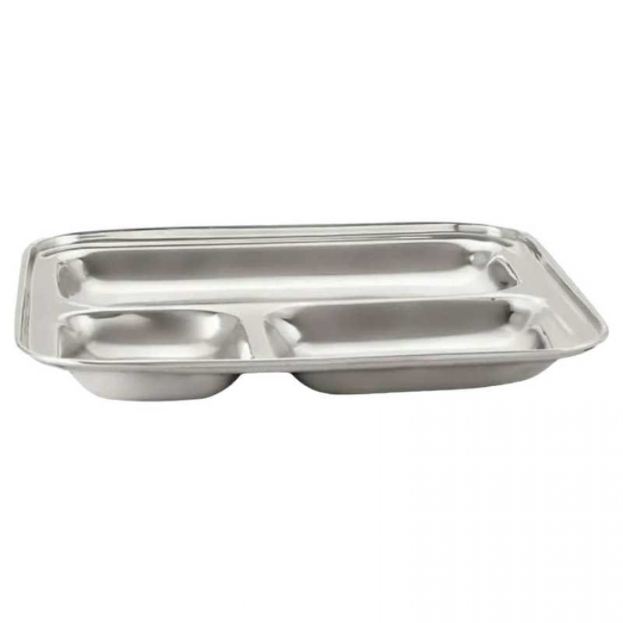 Jensons Stainless Steel 3 In 1 Partation Plate