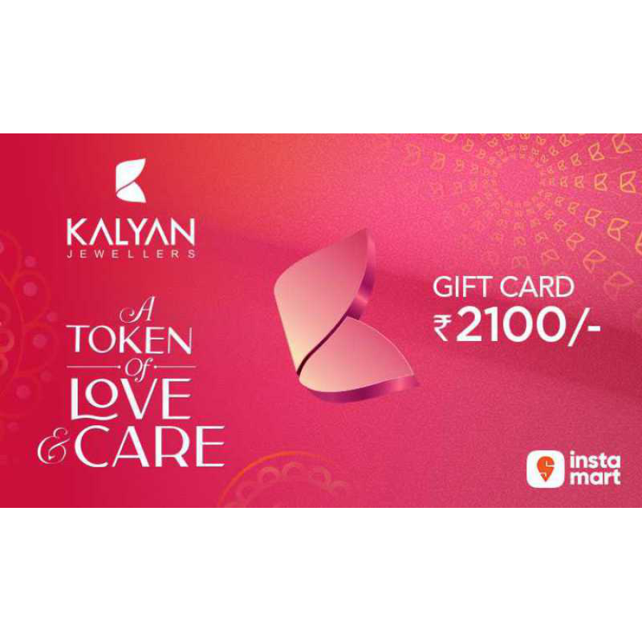 Kalyan Jewellers Gift Card Rs.2100/-
