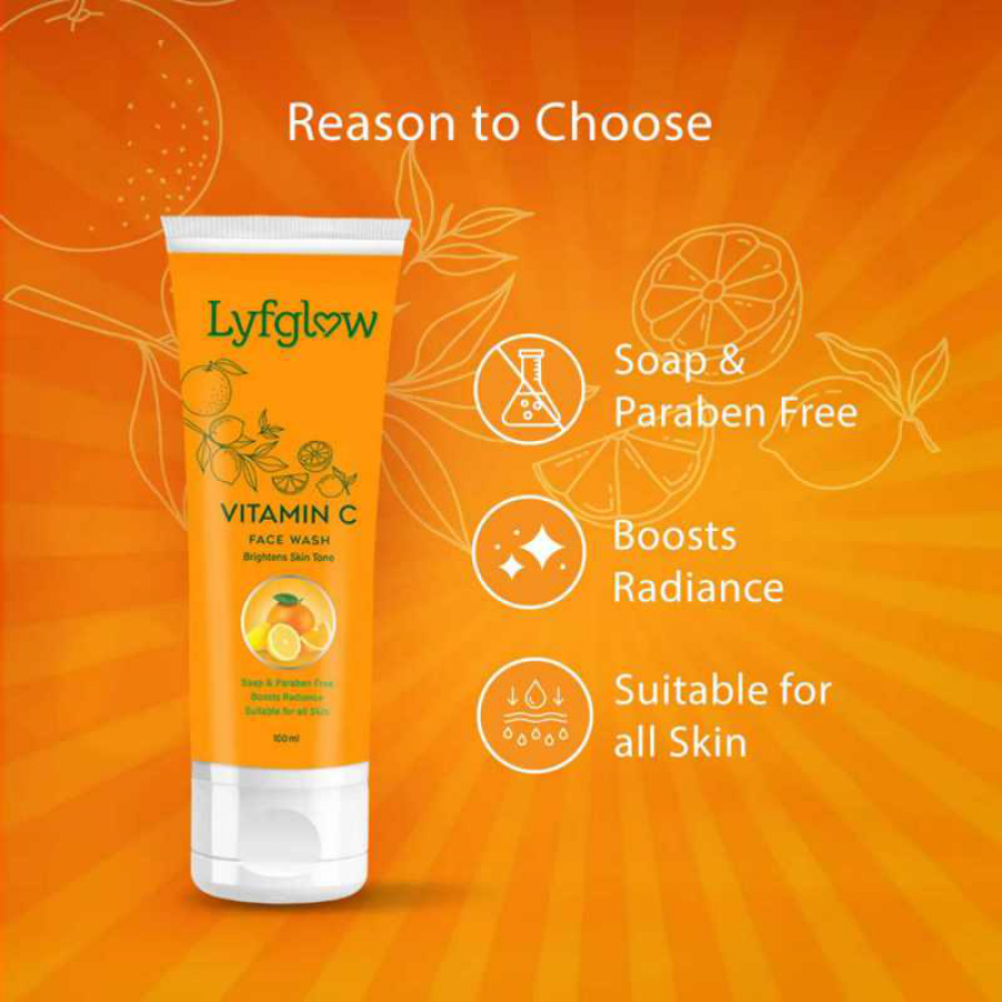 Lyfglow Vitamin C Face Wash (100 ML)