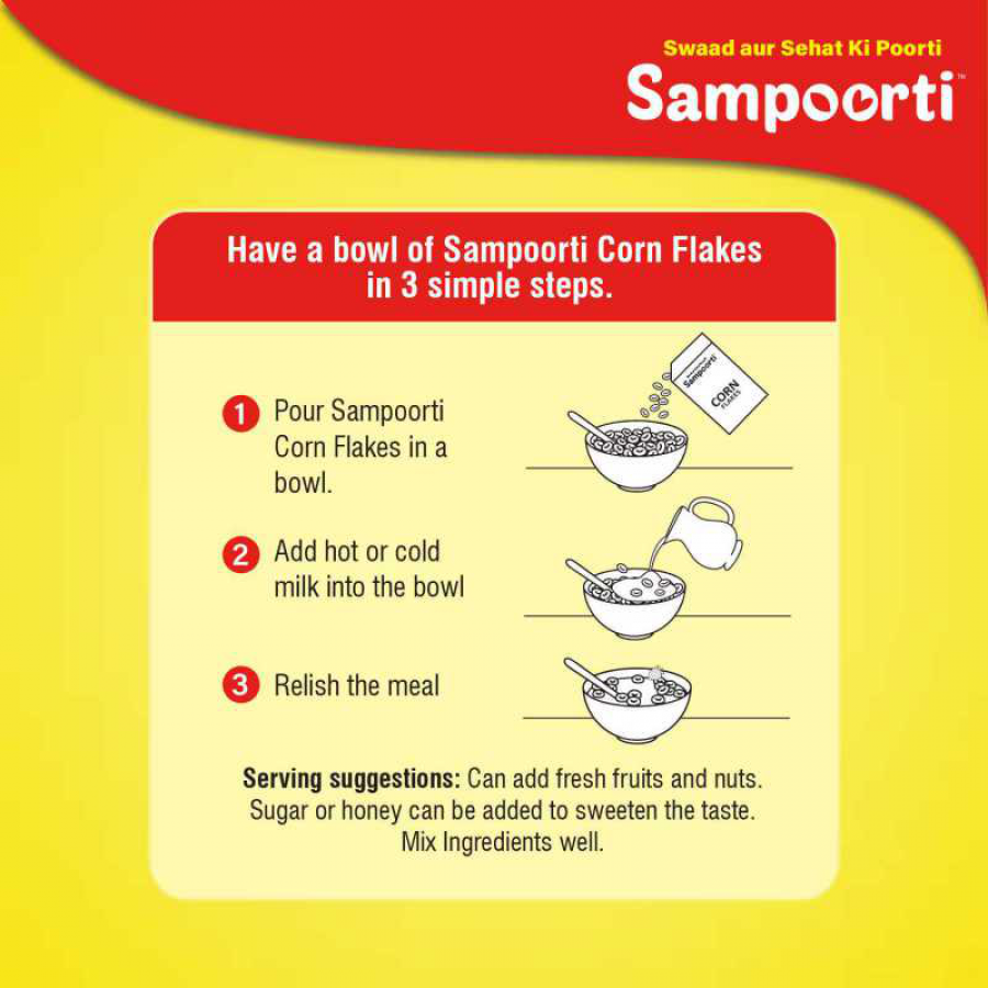 Sampoorti Corn Flakes (500 GM)