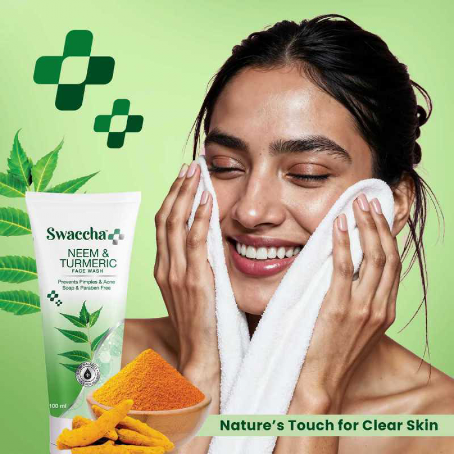Swaccha Neem & Turmeric Face Wash (100 ML)