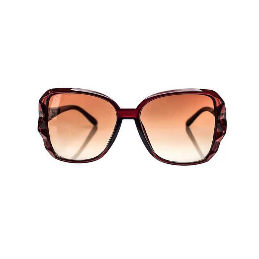 UV Protected Full Rim Stylish Trending & Latest Vintage Oversized Oval Butterfly Gradient Brown Sunglass