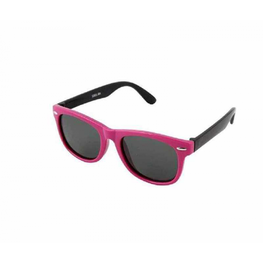 UV protected UV 400 Polarise Lens Classic Square Pink Black Sunglass