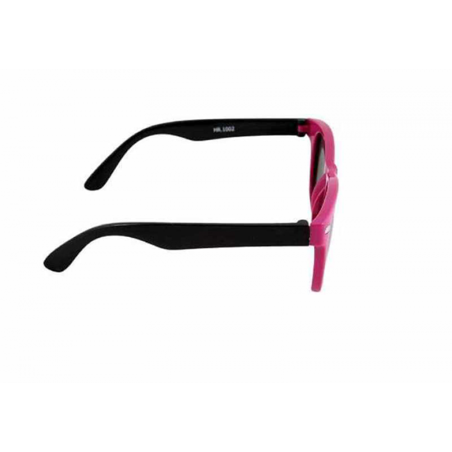 UV protected UV 400 Polarise Lens Classic Square Pink Black Sunglass