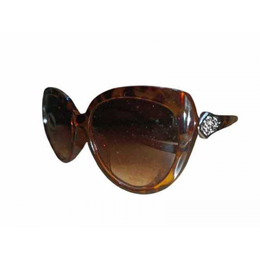 UV Protection Polarized Toughened Glass Lens Square Sunglass
