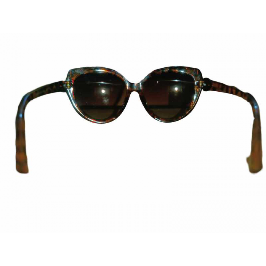 UV Protection Polarized Toughened Glass Lens Square Sunglass