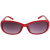 UVA and UVB Protection Misty Cherry Frame Polarized Polarvue Grey Lens + Anti-Reflective Lens Coating Beverly Fits Over Wrap Around Sunglass