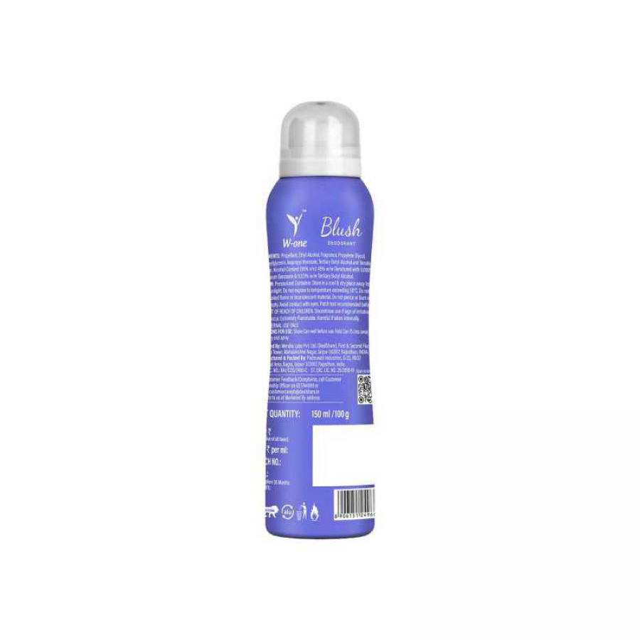 W-one Blush Deodorant For Women (150 ML)