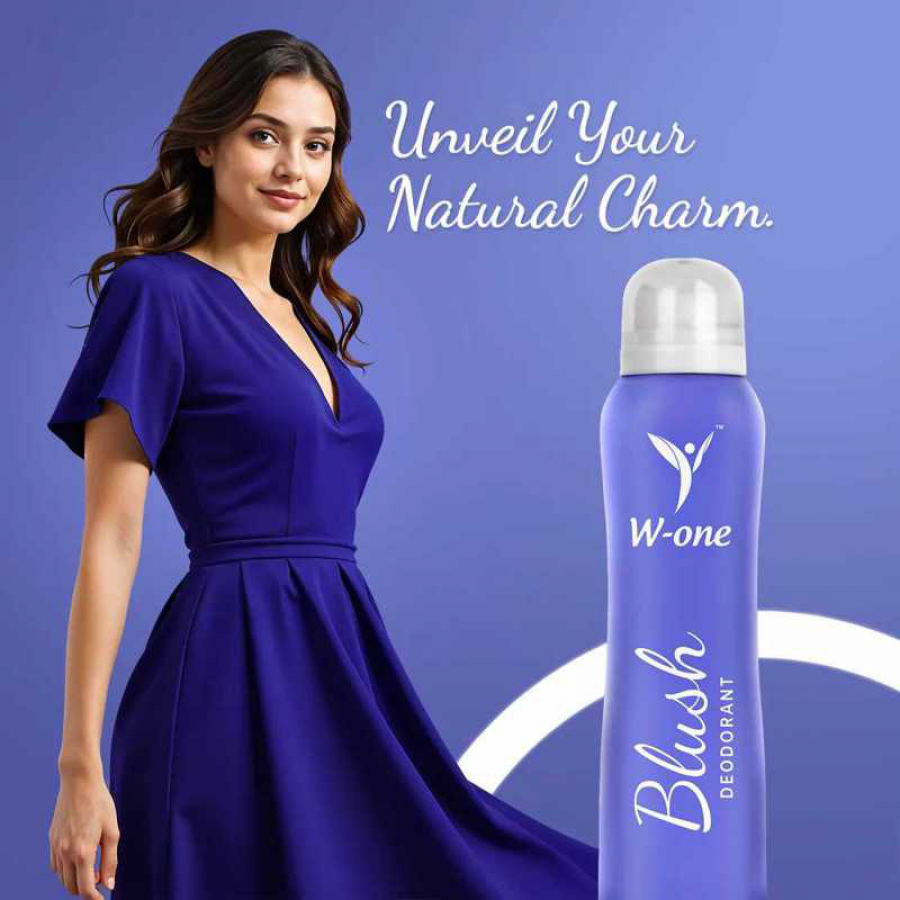 W-one Blush Deodorant For Women (150 ML)
