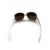 White Frame Oversized Sunglass