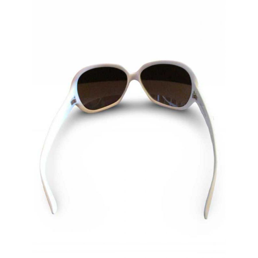 White Frame Oversized Sunglass