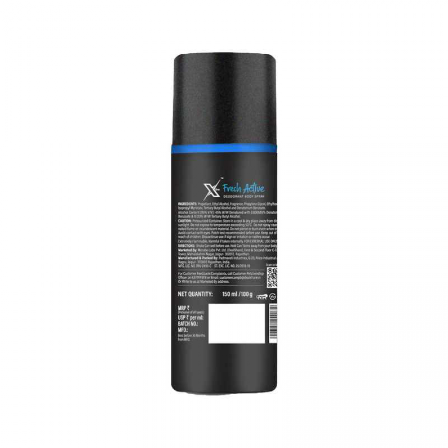 X One Fresh Active Deodorant (150 ML)