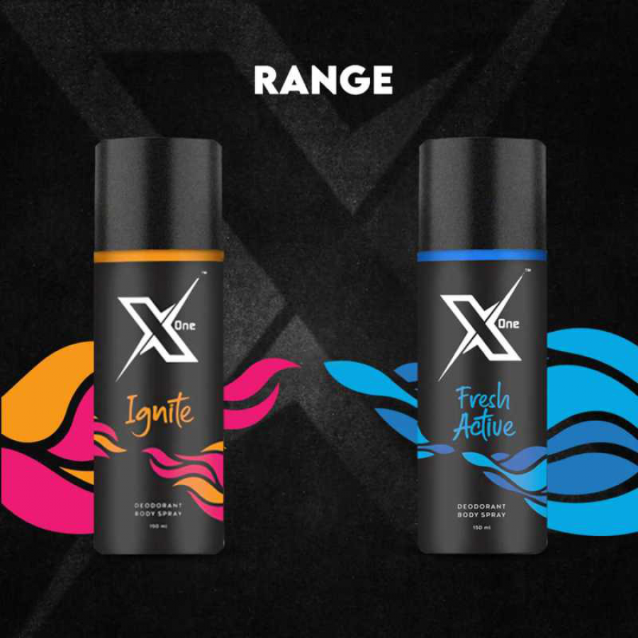X One Ignite Deodorant (150 ML) + X One Fresh Active Deodorant (150 ML)