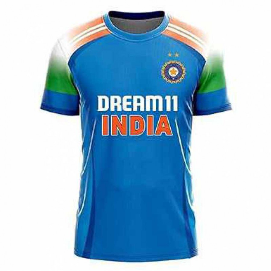 Indian ODI Cricket Blue Jersey 2025