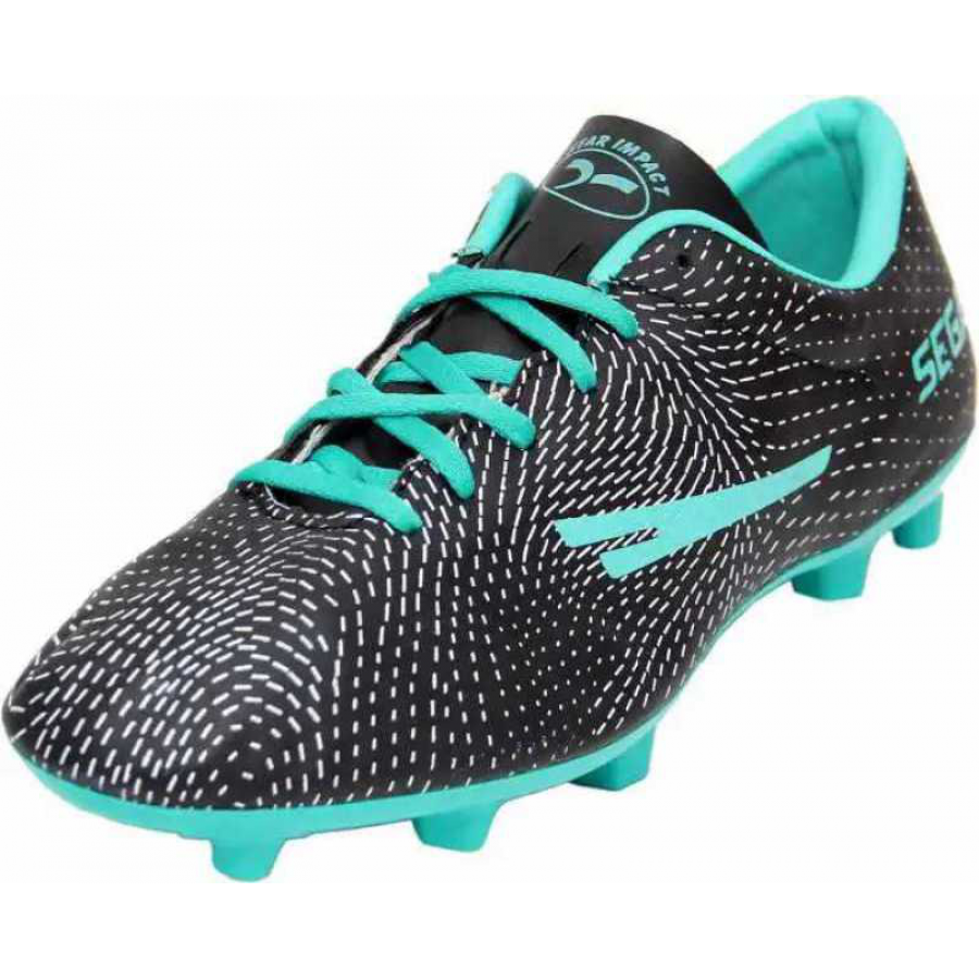 SEGA Spectra Black/Green Football Shoe