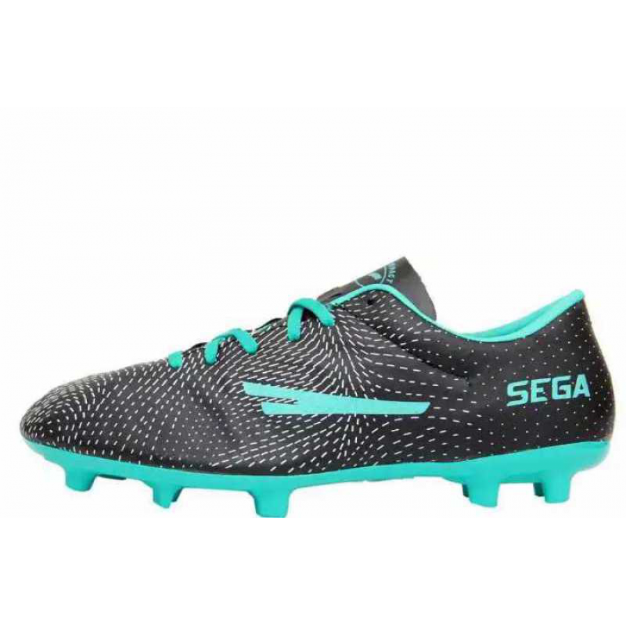 SEGA Spectra Black/Green Football Shoe