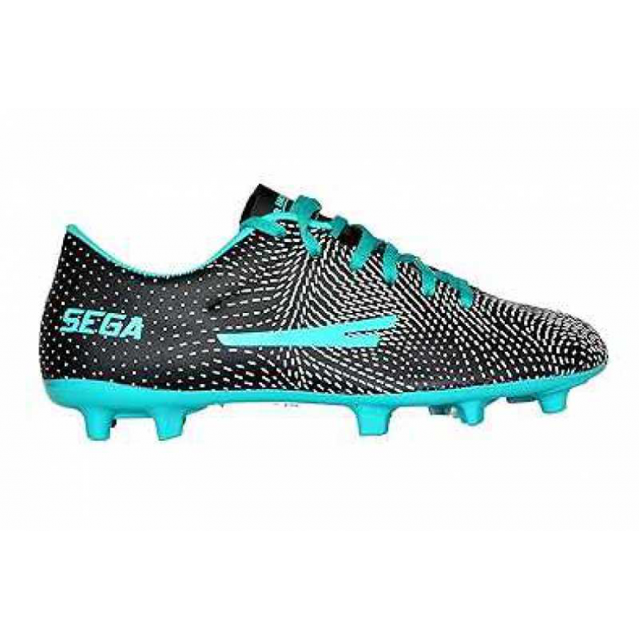 SEGA Spectra Black/Green Football Shoe