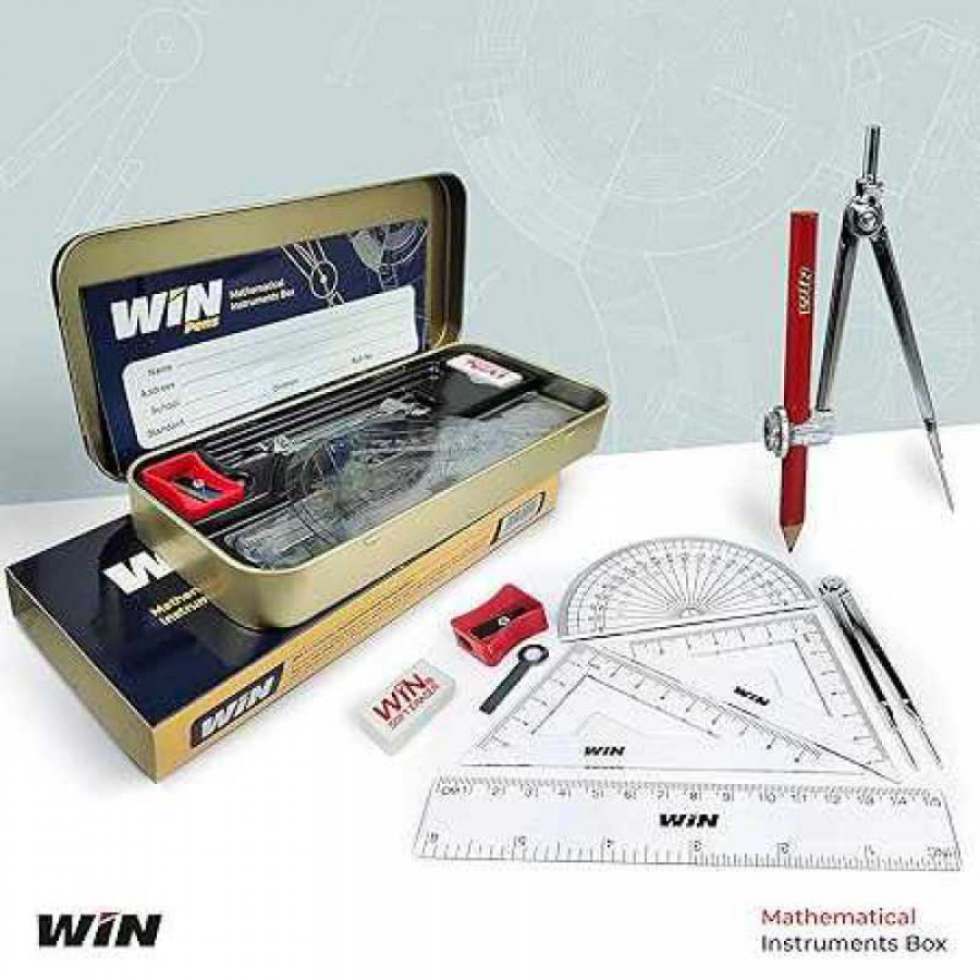 Win Geometry Mathematical Instruments Box