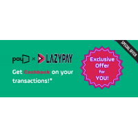 PayU vs LazyPay Cashback Offer